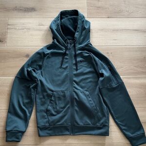 Nike Men's Dark Green Therma Fit Hooded Performance Jacket Size Small